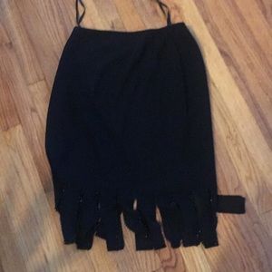 Black Holiday Skirt